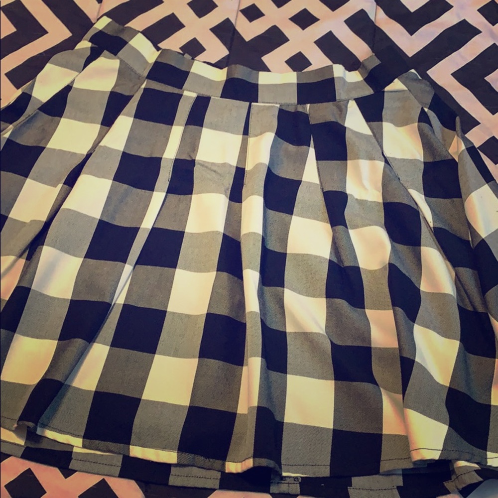 Torrid plaid Skater Skirt